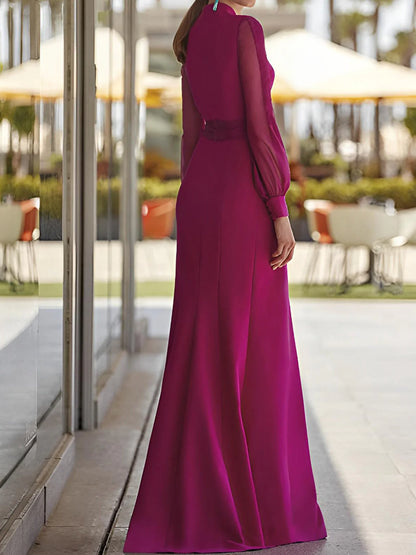 Sheath/Column V-Neck Mother Of The Bride Dresses