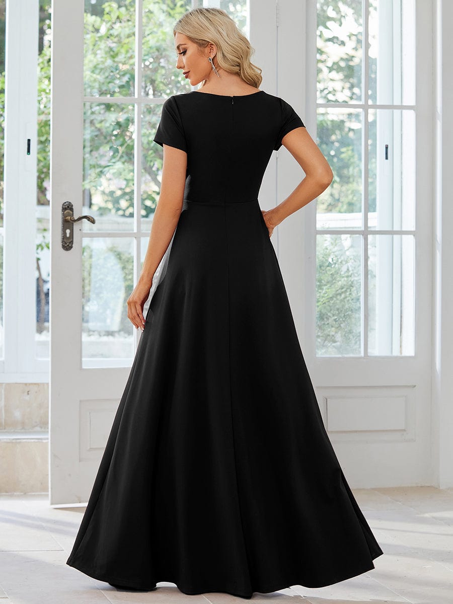 Weitese Simple Pleated Empire Waist A-Line Bridesmaid Dress