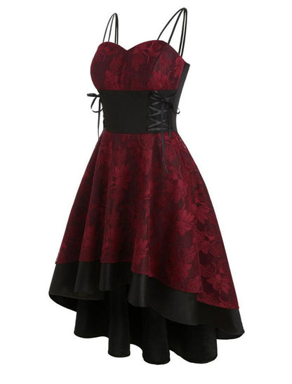 Punk Lolita Gothic Prom Dress Cocktail Dress Vintage Dress Party Dress Party Prom Lisa Women's Lace Cosplay Costume Homecoming Cocktail Party Date Dress