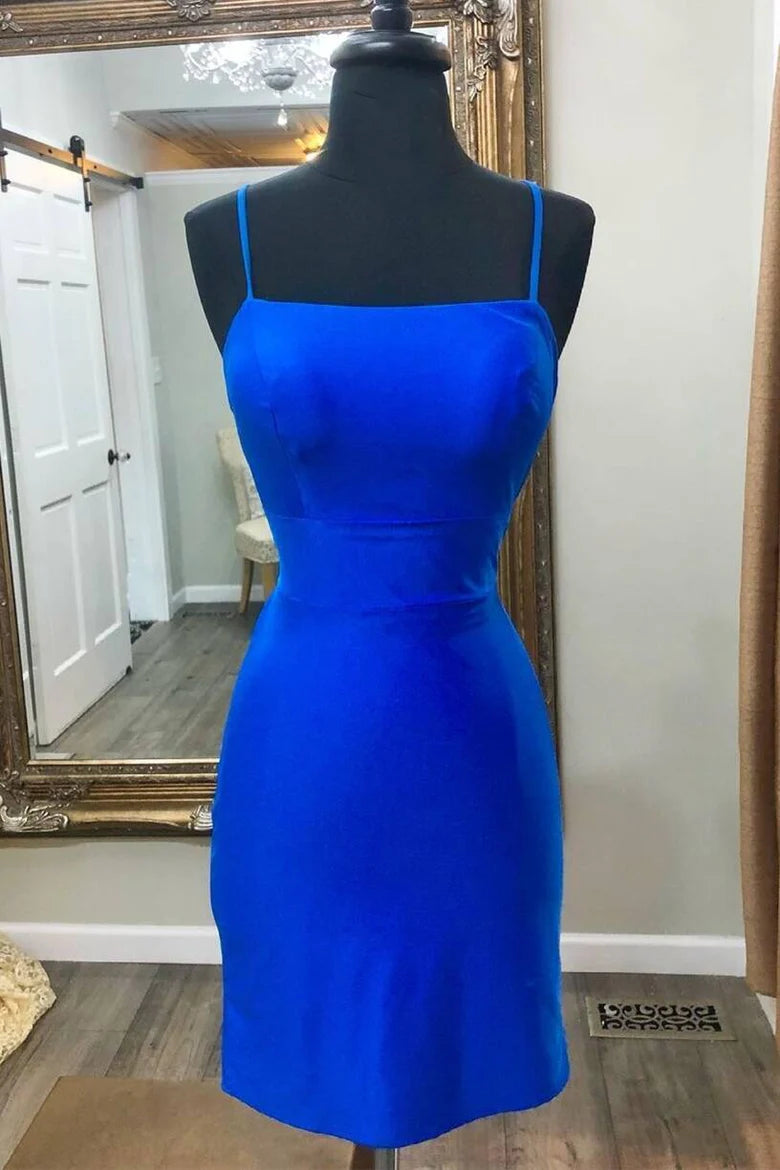 Simple Tight Mini Party Homecoming Dress