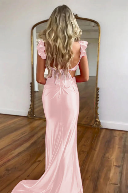 Mermaid Sweetheart Hollow Out Prom Dress