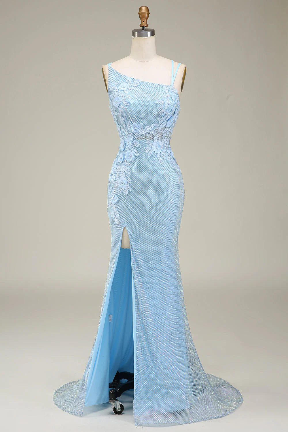 Stylish Mermaid Long Prom Party Dresses With Appliques