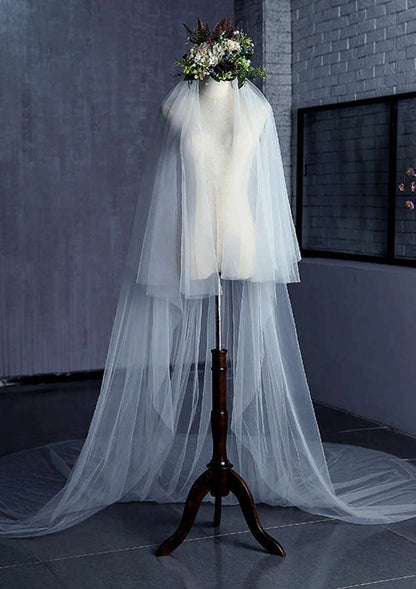 Two-tier Cathedral Bridal Veils