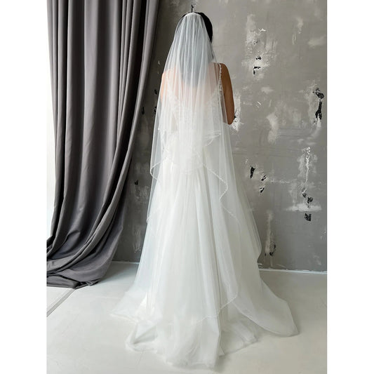 One-tier Stylish / Simple Wedding Veil Chapel Veils